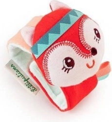 Lilliputiens zvečkica za zapešće lisica Alice, šuškava i tekstilna za bebe