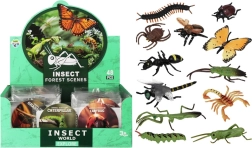 Plastic insect figurines 8 cm – mixed species