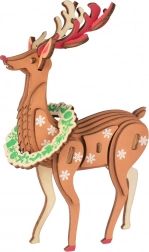 drvene 3D puzzle božićni sob