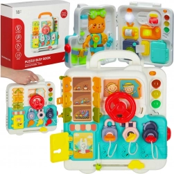 Montessori osjetilna manipulatívna ploča s medo