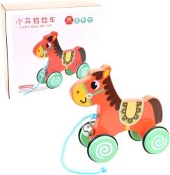 Drveno povlačilo Konj 16 cm