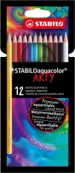 Set akvarelnih bojica Stabilo Aquacolor Arty 12 kom