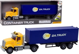 Kamion s prikolicom s efektima i pogonom