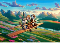 Slagalica Hrabri piloti 100 dijelova