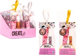 Sjajilo za usne i svjetlucavi glitter za tijelo CREATE IT! srebrni i zlatni