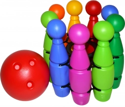 Čunjske u mrežici s kuglom