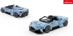 Konstrukcijski set automobila MASERATI MC20 1:30 plava Rastar