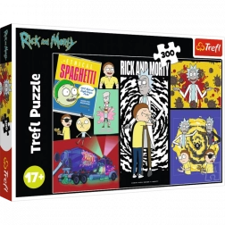 Slagalica Rick i Morty – Čudno mjesto u galaksiji 300 dijelova Trefl