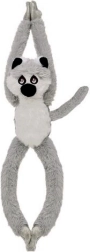Viseći plišani lemur s čičak-trakama 45 cm