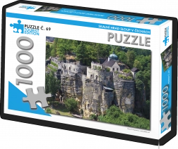 Turističke Puzzle Kameni grad Sloup u Češkoj 1000 dijelova