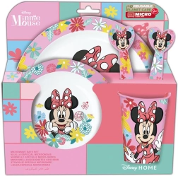 Plastic dining set MINNIE, 5 pcs