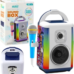 Interaktivni glazbeni set s mikrofonom i LED svjetlima