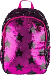 Školski ruksak s fliterima i uzorkom zvijezda
