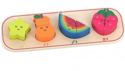 Umetajuća slagalica Učim brojiti Voće Sarah Betz