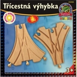 Trokružna skretnica za drvene željezničke pruge – 2 kom