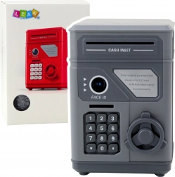 Elektronički sef za novac za djecu sivi