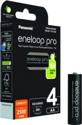 ENELOOP Pro AA 2500 mAh punjive baterije, set 4 kom