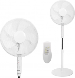 Stojeći ventilator 45 W – 3 načina rada, 5 lopatica, timer, daljinsko upravljanje