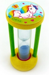 Pješčani sat za mjerenje vremena čišćenja zubi Jednorog