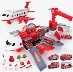 Sklopivi avion s velikim parkiralištem i dizalicom – vatrogasni set