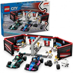 LEGO4 City 60444 Formula 1 Garaža i vozila Mercedes-AMG i Alpine