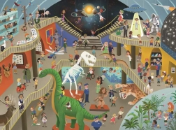 Ravensburger Puzzle Muzej prirodoslovlja XXL 200 dijelova