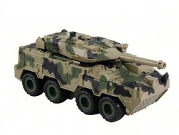 Vojno vozilo na inercijski pogon s efektima