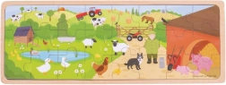 Drvene puzzle Na farmi od Bigjigs Toys