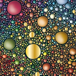 Kvadratne puzzle Curiosi Q Gold – uzorak II, 72 dijela