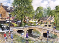 Puzzle Selo Bourton on the Water 1000 dijelova