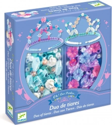 Set za izradu traka za kosu Djeco - plava