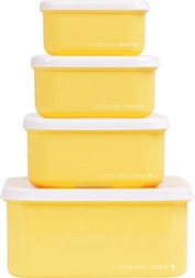 Set od četiri kutijice za užinu s motivom životinjskih prijatelja