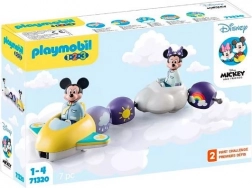 Set figurica PLAYMOBIL 1.2.3 DISNEY – Mickey i Minnie: vožnja po oblacima