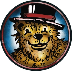 Okrugla slagalica CURIOSI Picoli – medvjed, 33 dijelova