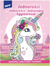 Bojanke spajalice Jednorog 210 × 276 mm, 32 stranice