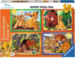 Ravensburger puzzle Disney: Kralj lavova 4×42 dijelova