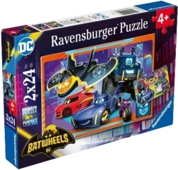 Puzzle 2x24 dijelova Batwheels