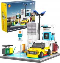 Konstruktorski set CaDA Shell stanica za punjenje električnih vozila, 308 dijelova