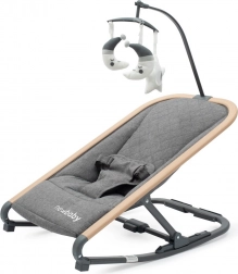dječja njihaljka/ležaljka Snuggle New Baby siva