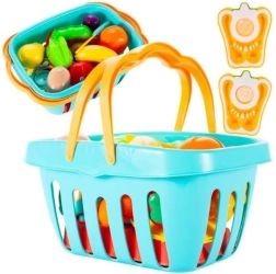 Košara s voćem i povrćem za rezanje