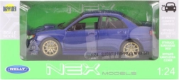 Metalni model Subaru Impreza WRX STI 1:24 s otvarajućim dijelovima
