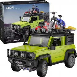 Konstrukcijski set CaDA terensko vozilo 2u1 SUZUKI JIMNY, zeleno, 1803 dijelova