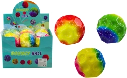 Svjetleća stiskalica s udubljenjima 9,5 cm u boji