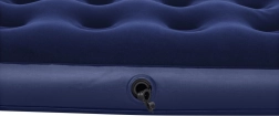 Inflatable velour air mattress 191 × 137 × 22 cm BESTWAY