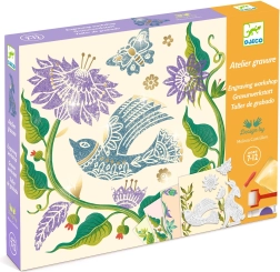 DJECO kreativni set za graviranje i pečatiranje