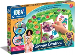 CLEMENTONI Idea Art laboratorij ukrasa – modni 3D naljepnice s kamenčićima