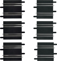 ravni dijelovi 100/114 mm za autodrome Carrera GO!!!, GO!!! PLUS i Digital 143 (6 kom)