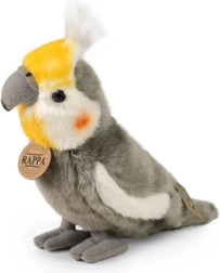 Rappa plišana papiga nimfa s češljem 20 cm ECO-FRIENDLY