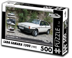 retro-auta puzzle lada samara 1300 (1989) 500 dijelova