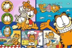 Puzzle od 100 dijelova – lijeni GARFIELD (Trefl)